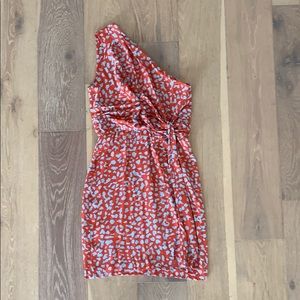 Diane Von Fustenberg one shoulder dress